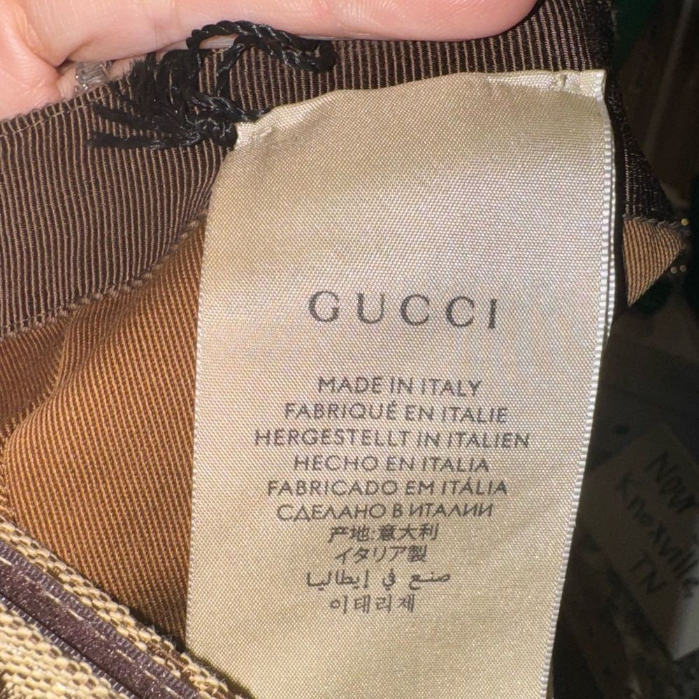 Gucci Logo Hat - Picture 6 of 8